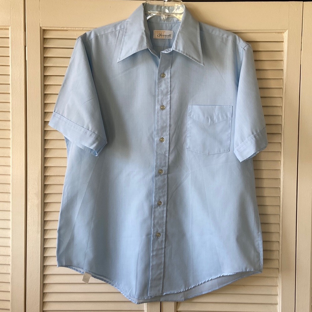 Men’s vintage blue shirt
